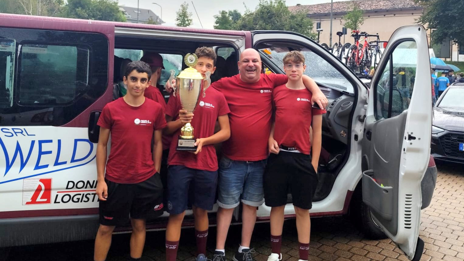 Vittorio La Fata e Gioele Loggia del Pedale Ossolano sul podio nel torinese