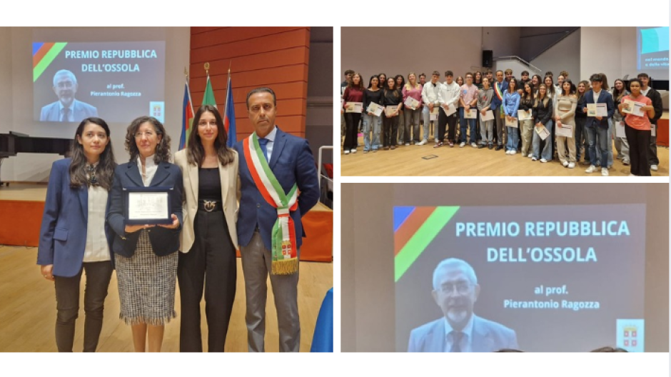A Pier Antonio Ragozza il premio postumo della Repubblica Partigiana dell'Osssola 