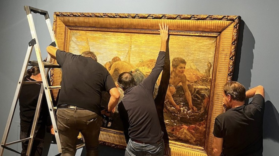 Novara, al Castello in fase di allestimento la mostra 