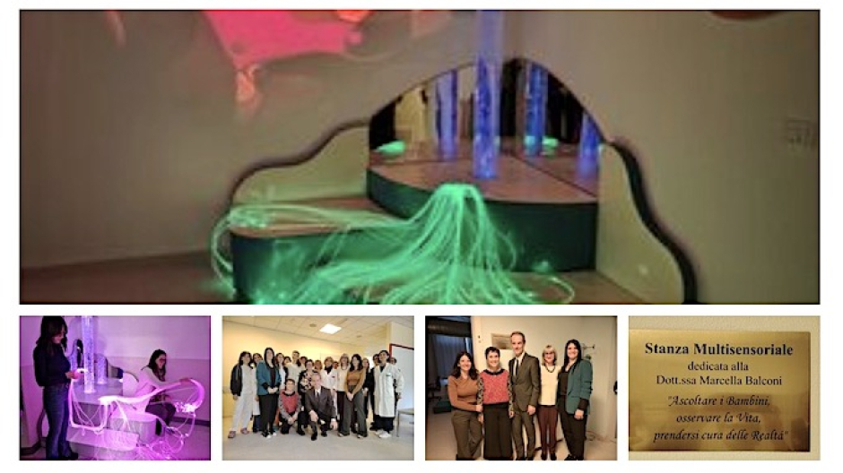 Autismo, stanze multisensoriali in Neuropsichiatria Infantile Asl a Novara e Arona