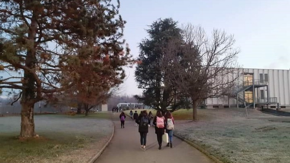 E' pronta la nuova palestra del liceo del Cossatese