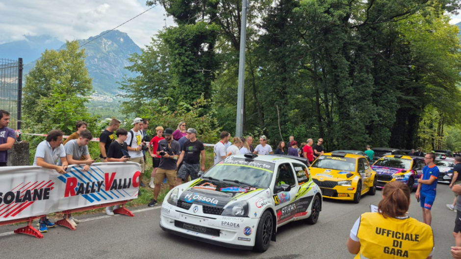 Ecco l'elenco iscritti al Rally Valli Ossolane, a Caffoni- Grossi il numero 32