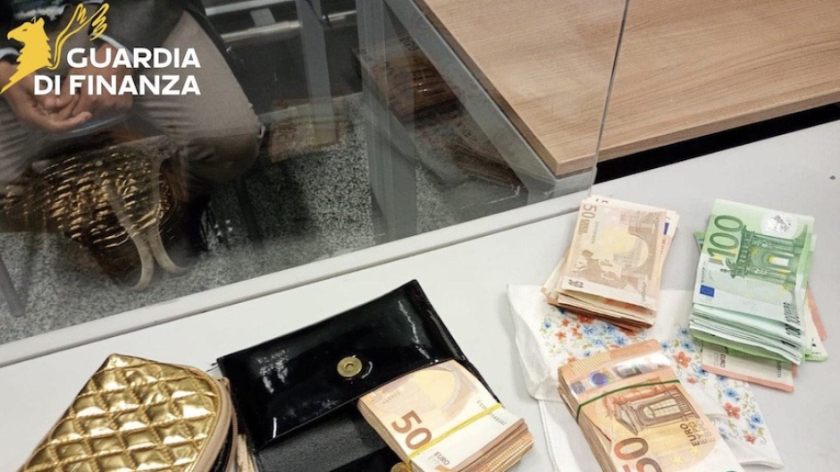 GdF Malpensa, traffico valuta: tra agosto e ottobre intercettati oltre 6 milioni