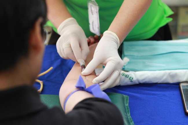 prelievo esame sangue