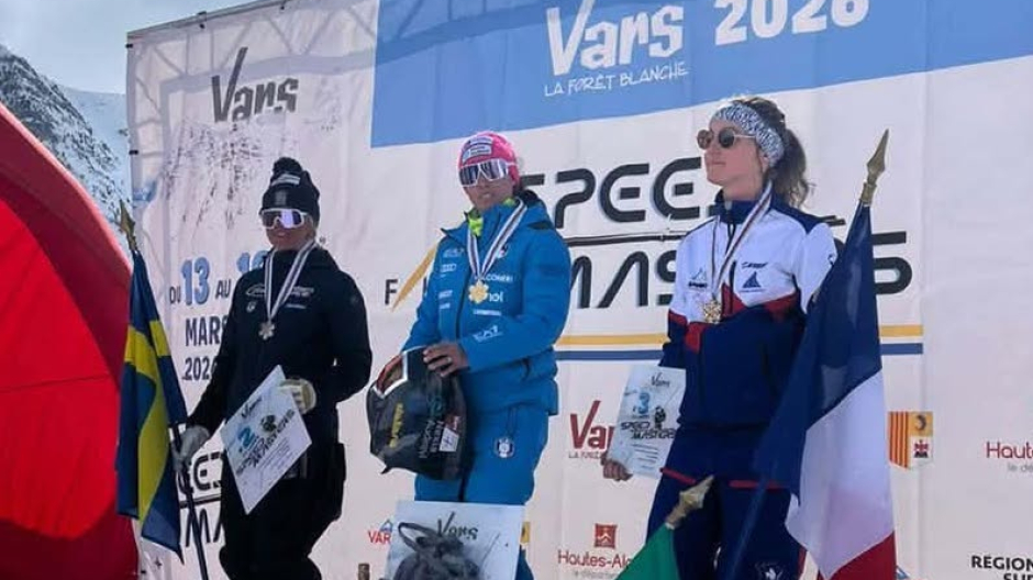 Valentina Greggio, orgoglio del VCO: sesto titolo mondiale nello sci di velocità