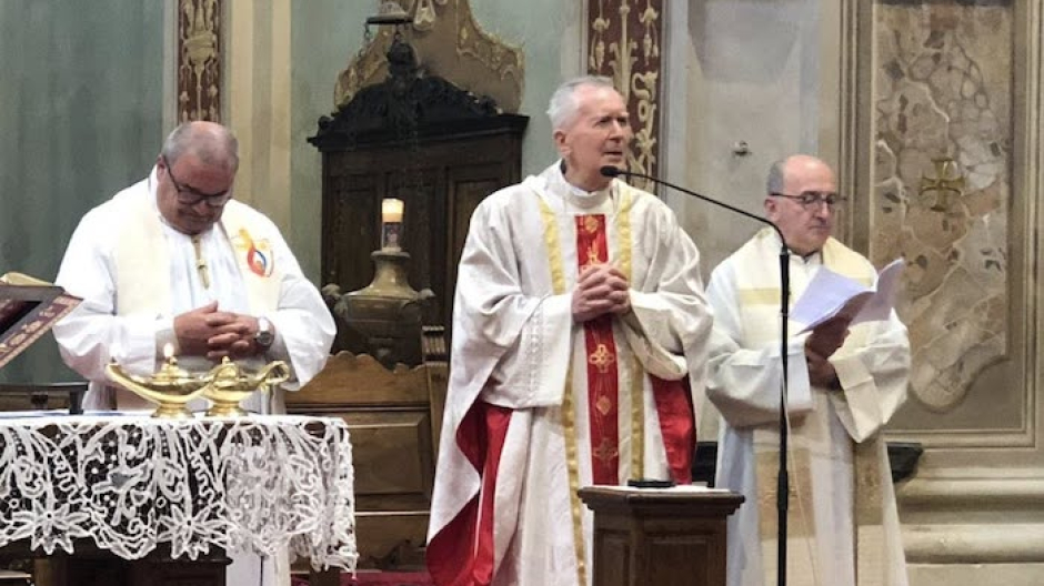 Sant’Agata ha salutato don Bruno Medina dopo 37 anni di servizio