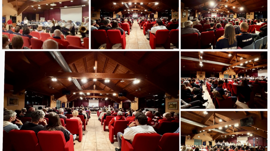 Domodossola celebra la sua Croce Rossa: sala gremita per il concerto del 60°