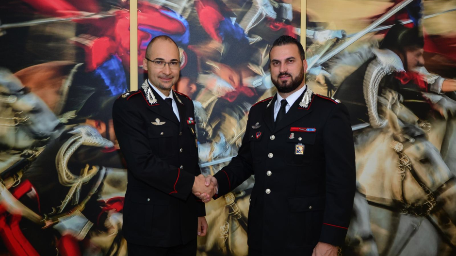 Carabinieri: il maggiore Recupero al comando della compagnia di Verbania