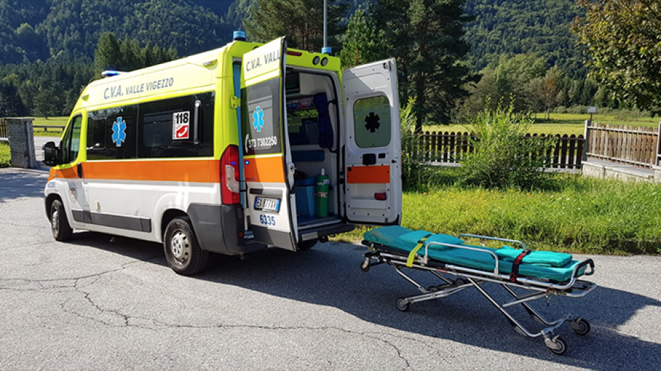 Ambulanza Valle Vigezzo, raccolta fondi per il nuovo mezzo di emergenza