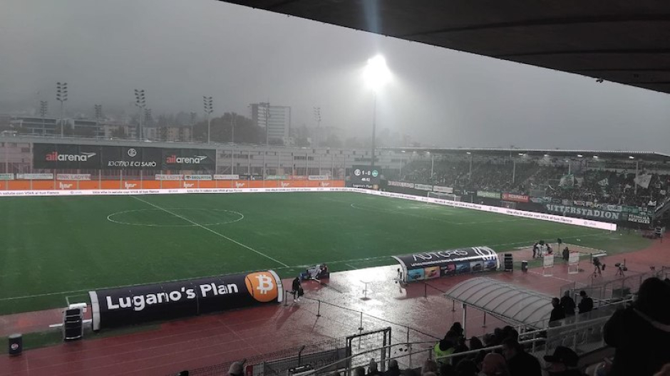 Sospesa e poi rinviata definitivamente per pioggia la gara fra Lugano e San Gallo