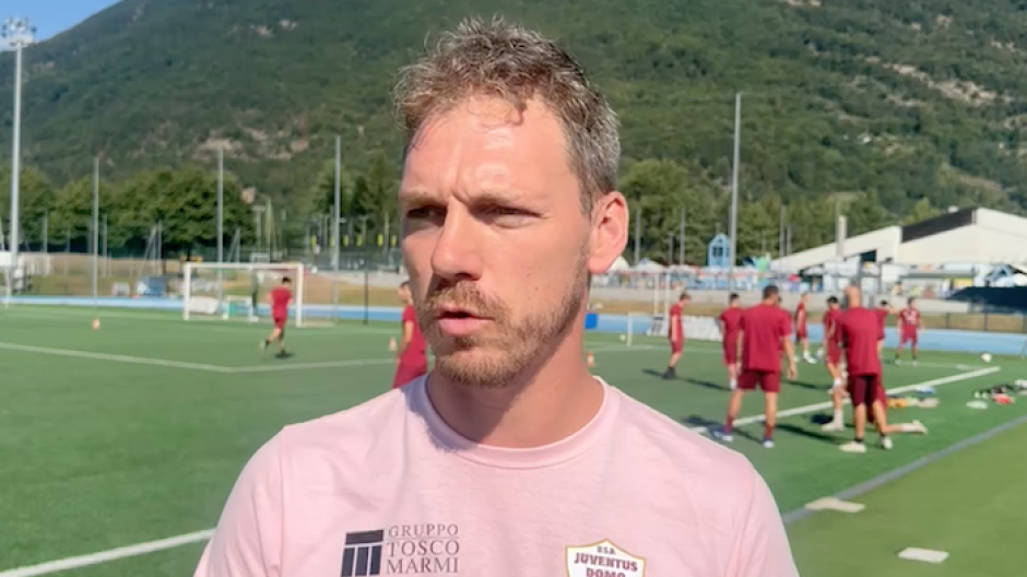 Juve Domo, esordio vincente: mister Nino soddisfatto e già con la testa alla Coppa