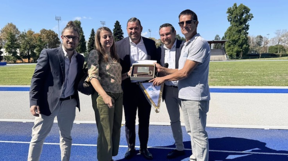 Novara, ufficialmente consegnate le chiavi del campo di atletica “Gorla”