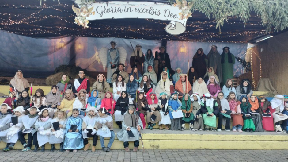 Omegna: il presepe vivente all'oratorio 