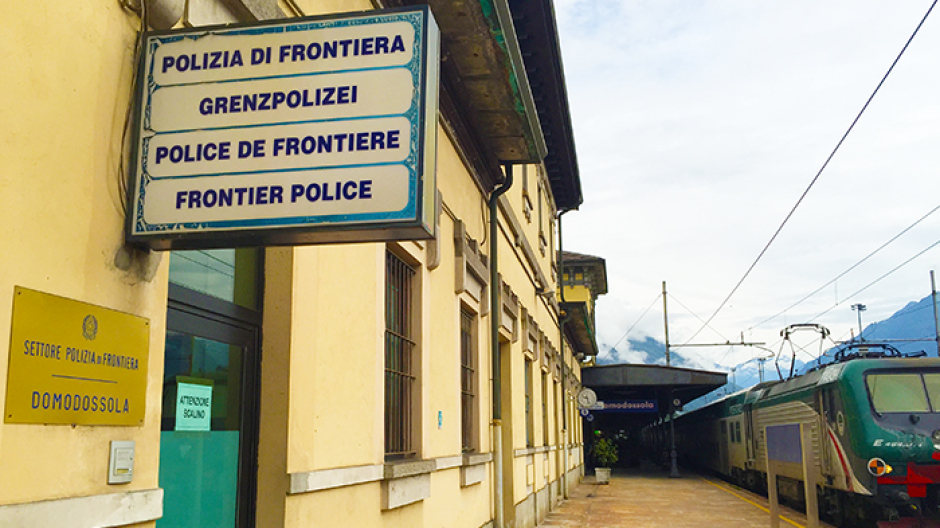 Più controlli ai confini: 23 espulsioni e treni più puntuali a Domodossola